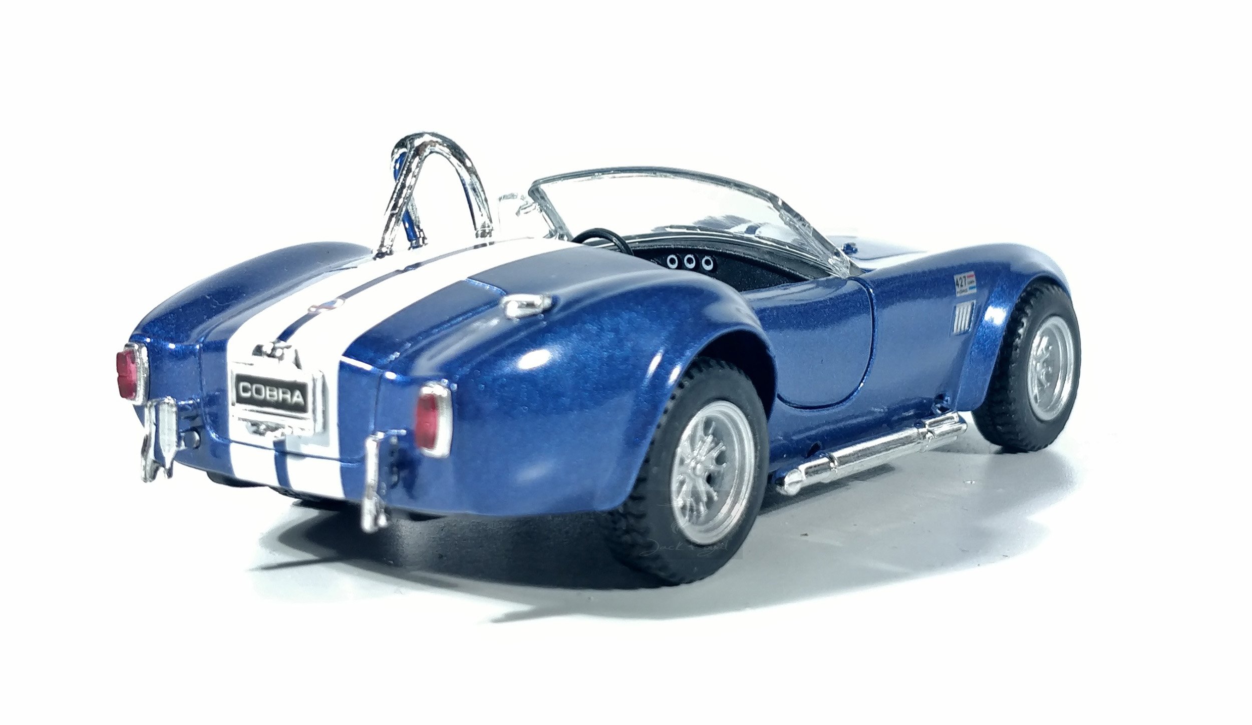 Buy Jack Royal 1965 Shelby Cobra 427s.C Metal Die Cast Car (Blue